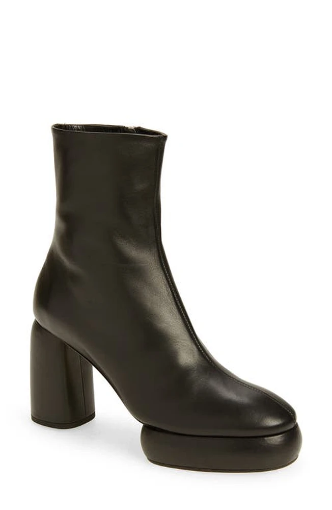 aeyde Emmy Platform Bootie in Black at Nordstrom, Size 10Us