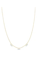 Bony Levy Floating Diamond Necklace in 18K Yellow Gold at Nordstrom