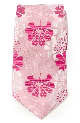 Cufflinks, Inc. Pink Floral Silk Tie at Nordstrom