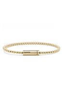 le gramme Men's 15G Polished 18K Gold Beaded Bracelet Yellow at Nordstrom, Cm