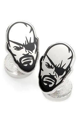 Cufflinks, Inc. Nick Fury Cuff Links in Silver at Nordstrom