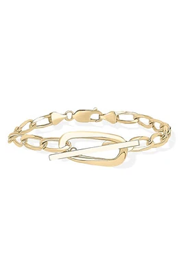 Lana Biography Toggle Bracelet in Yellow Gold at Nordstrom, Size 7