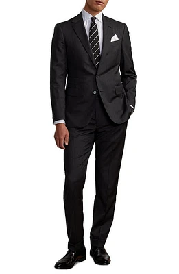 Ralph Lauren Purple Label Gregory Hand Tailored Wool Serge Suit Charcoal at Nordstrom, Us