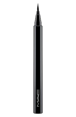 MAC Cosmetics MAC Brushstroke Liquid Eyeliner in Brushblack at Nordstrom