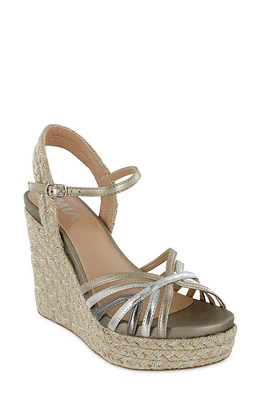 MIA Anjalli Ankle Strap Espadrille Platform Wedge Sandal at Nordstrom,