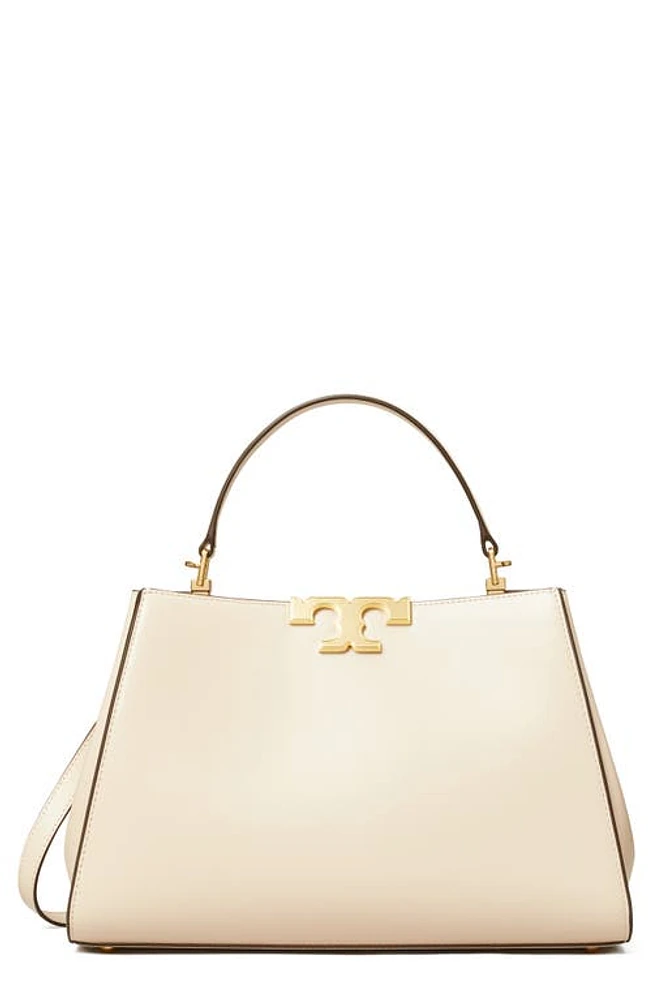 Tory Burch Eleanor Leather Satchel in New Cream at Nordstrom