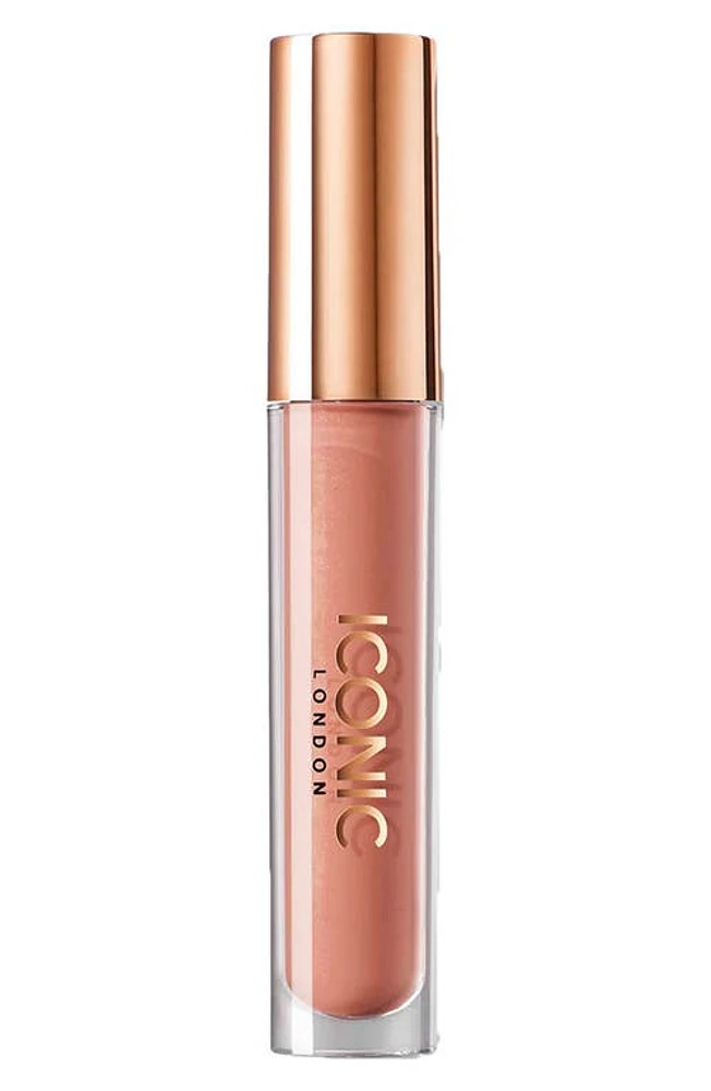 ICONIC LONDON Lip Plumping Gloss in Nearly Nude at Nordstrom