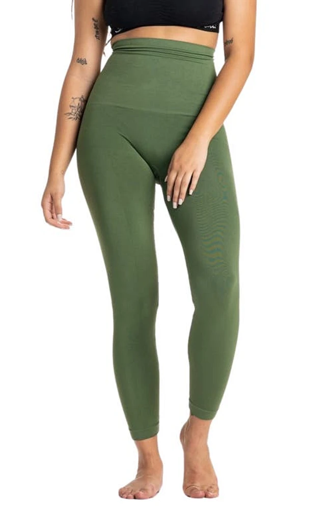 Preggo Leggings Snapback Postpartum Olive at Nordstrom,