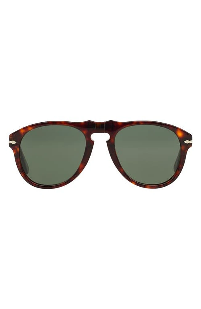 Persol 54mm Pilot Sunglasses in Havana at Nordstrom