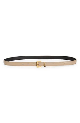 Saint Laurent YSL Cintura Leather Belt at Nordstrom,