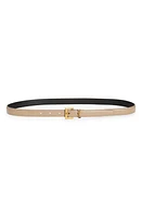 Saint Laurent YSL Cintura Leather Belt at Nordstrom,