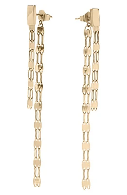 Lana St Barts Front/Back Earrings in Yellow at Nordstrom