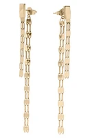 Lana St Barts Front/Back Earrings in Yellow at Nordstrom