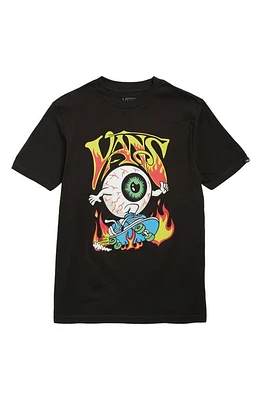 Vans Kids' Eyeballie Graphic T-Shirt Black at