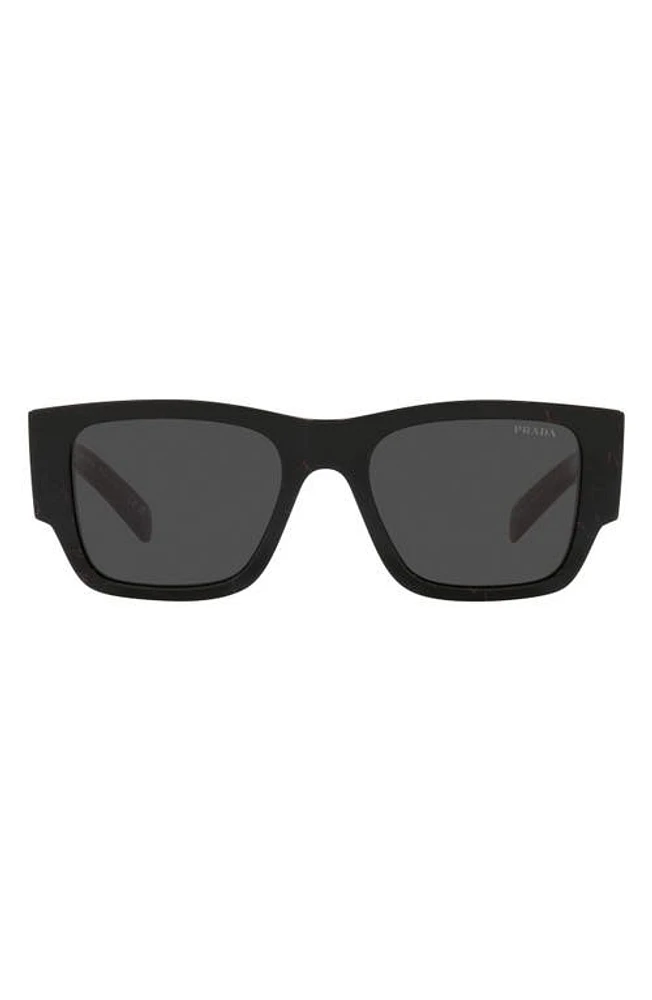 Prada 54mm Square Sunglasses in Dark Grey at Nordstrom