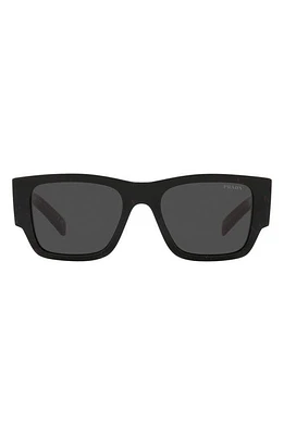 Prada 54mm Square Sunglasses in Dark Grey at Nordstrom