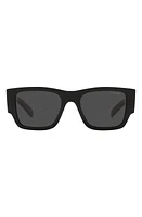 Prada 54mm Square Sunglasses in Dark Grey at Nordstrom