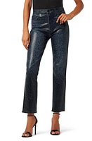 Joe's The Honor Coated Straight Leg Ankle Jeans in Indigo Slither at Nordstrom, Size 24