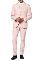 OppoSuits Blush Solid Two-Piece Suit with Tie Pink at Nordstrom,