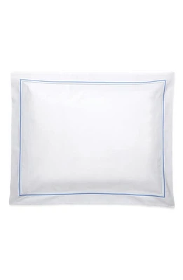 Matouk Essex Cotton Percale Sham in Azure at Nordstrom