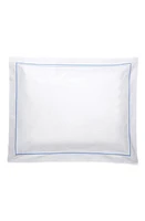 Matouk Essex Cotton Percale Sham in Azure at Nordstrom