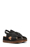 Clarks(r) Kassanda Step Wedge Sandal Nubuck at Nordstrom