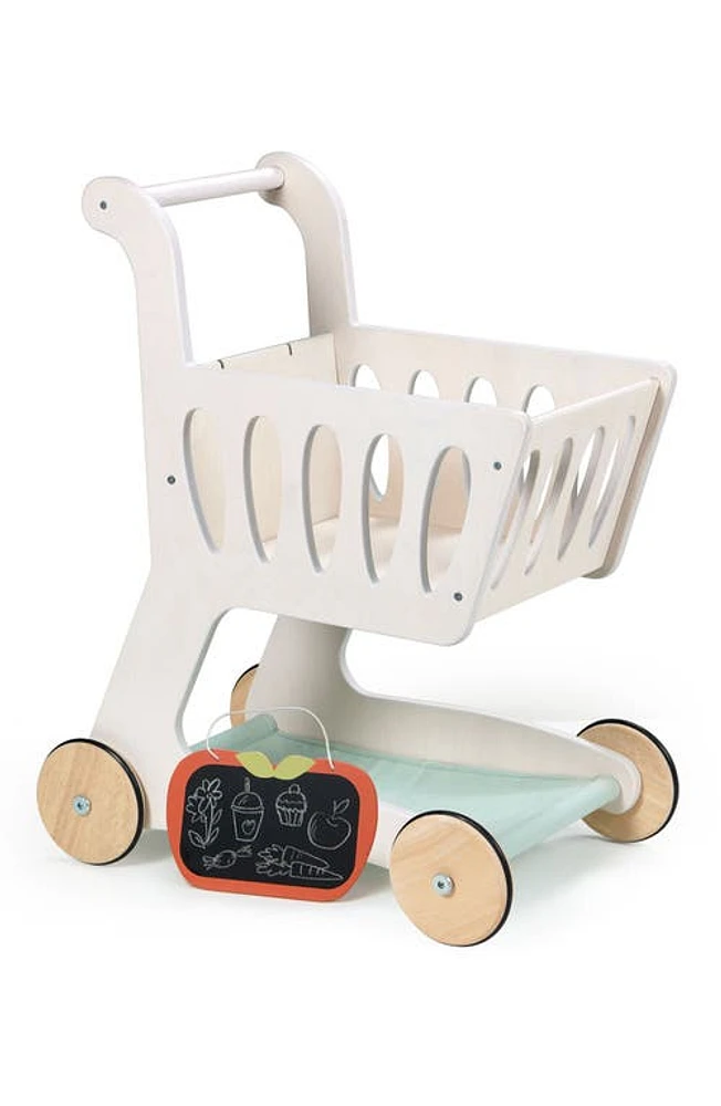 Tender Leaf Toys Wooden Play Shopping Cart in Multi at Nordstrom