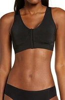 Wacoal B Smooth Front Closure Bralette Black at Nordstrom,