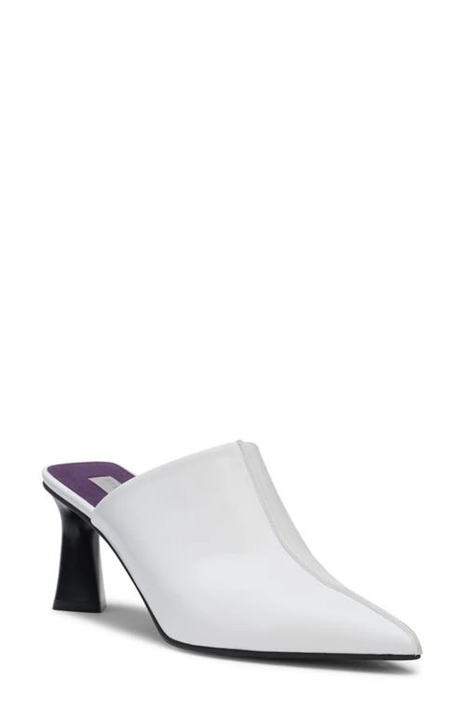 Stella McCartney Elsa Alter Mat Pointed Toe Mule 9001 White at Nordstrom,