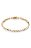 Monica Vinader Diamond Essential Tennis Bracelet 18Ct Gold Vermeil On Sterling at Nordstrom,