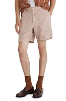 Madewell Sun Faded Chino Shorts Vintage Petal at Nordstrom,