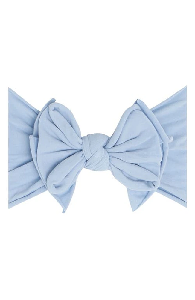 Baby Bling Fab-Bow-Lous Headband in Dusty Blue at Nordstrom