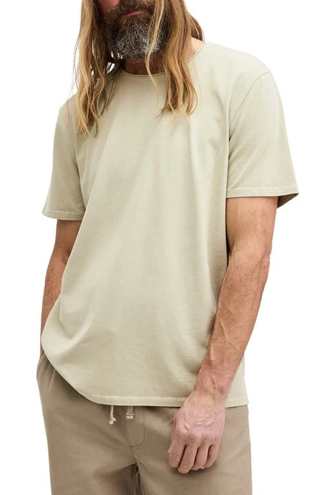 AllSaints Bodega Solid Crewneck T-Shirt at Nordstrom,