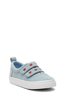 TOMS Kids' Fenix Double Strap Sneaker Light Blue at Nordstrom, M