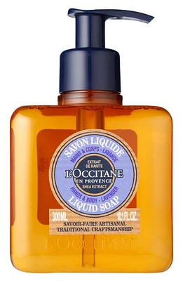 L'Occitane Shea Hands & Body Lavender Liquid Soap at Nordstrom