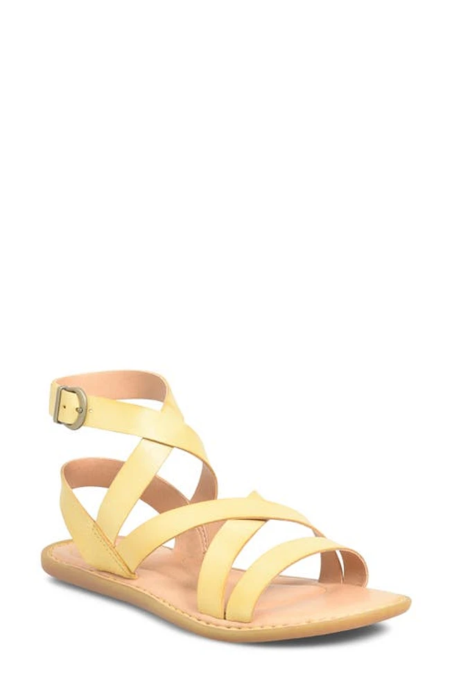 Børn Libra Ankle Strap Sandal Yellow F/G at Nordstrom,