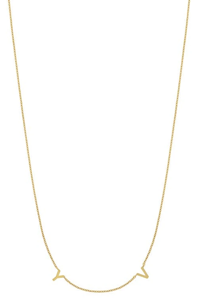 Bony Levy Personalized Charm Necklace in 14K Yellow Gold - Charms at Nordstrom