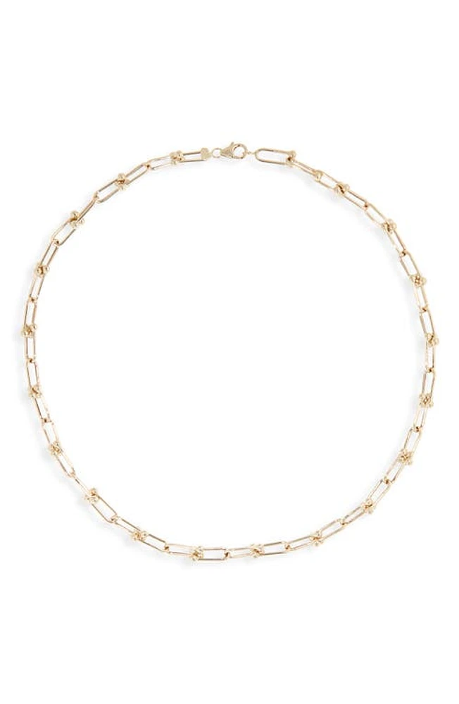 Bony Levy 14K Yellow Gold Ball Link Chain Necklace at Nordstrom, Size 18