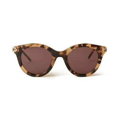 Mulberry Penny Acetate Sunglasses in Tortoiseshell at Nordstrom