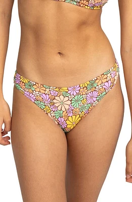 Roxy All About Sol Hipster Bikini Bottoms Root Beer at Nordstrom,