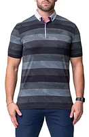 Maceoo Mozartpolk Stripe Cotton Polo at Nordstrom