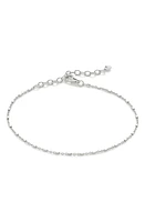 Monica Vinader Station Chain Bracelet in Sterling Silver at Nordstrom