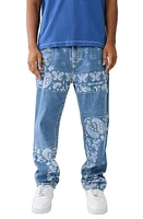 True Religion Brand Jeans Bobby No Flap Super T Relaxed Fit Riverbank Bandana Wash at Nordstrom,