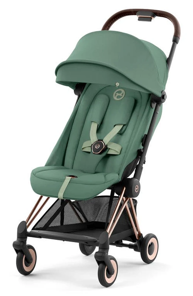 CYBEX COYA Compact Lightweight Travel Stroller in Leaf Green at Nordstrom