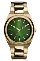 MVMT WATCHES Airhawk Pilot Bracelet Watch, 42mm in Green at Nordstrom