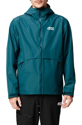 Picture Organic Clothing Volute Water Repellent Hooded Jacket Deep at Nordstrom,