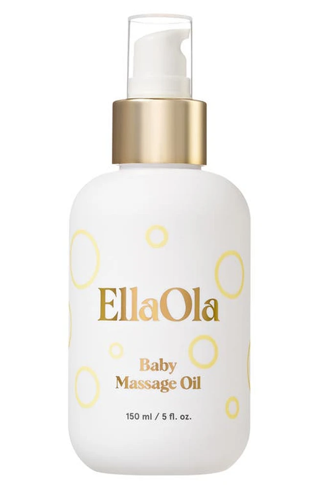 EllaOla 100% Organic Baby Massage Oil in White at Nordstrom