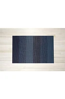 Chilewich Marble Stripe Indoor/Outdoor Utility Mat in Bay Blue at Nordstrom