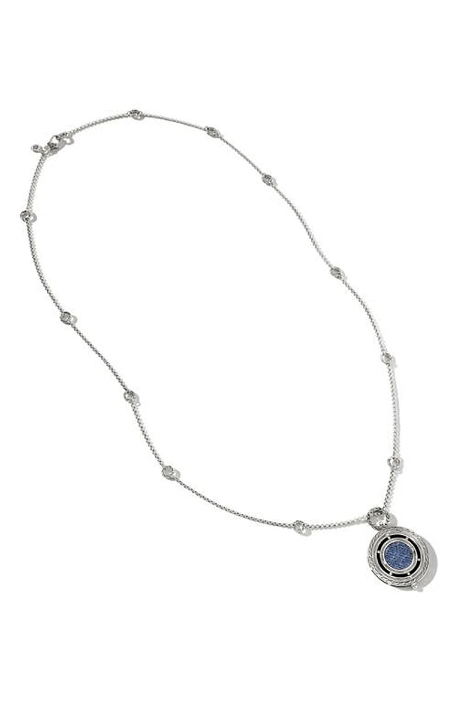 John Hardy Moon Door Pendant Necklace in Blue at Nordstrom