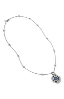 John Hardy Moon Door Pendant Necklace in Blue at Nordstrom